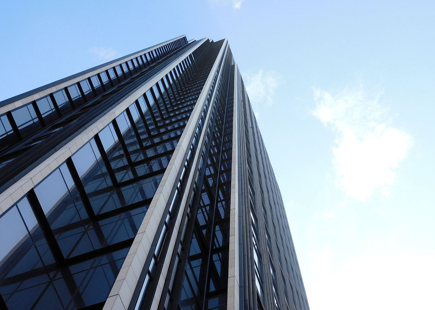 Commercial building facade (illustrative)